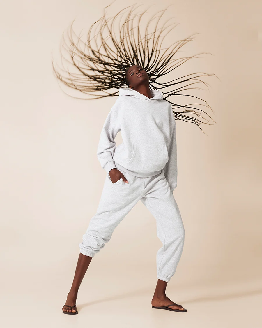 Air Whipped Hoodie - Heather Grey - Image 5