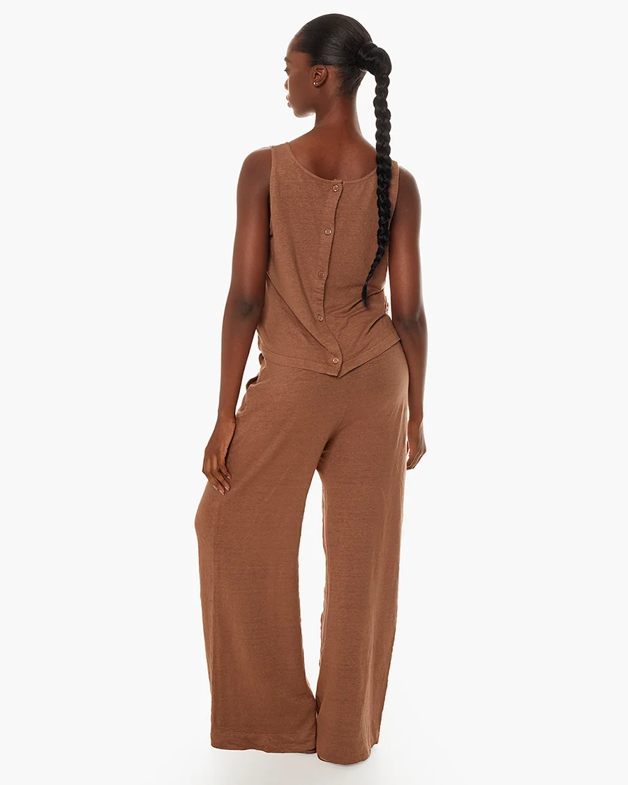 Brise d'été Tank - Mocha - Image 4