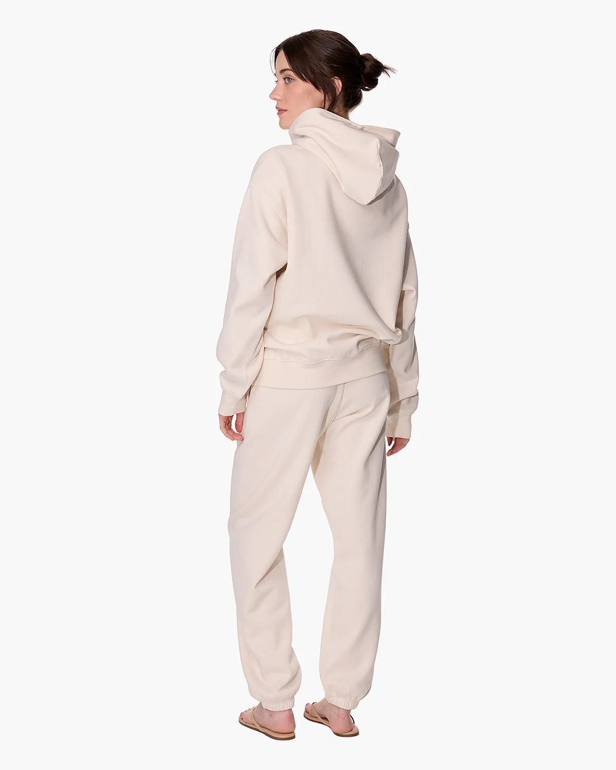 CloudSoft Pullover Hoodie - Bone - Image 4