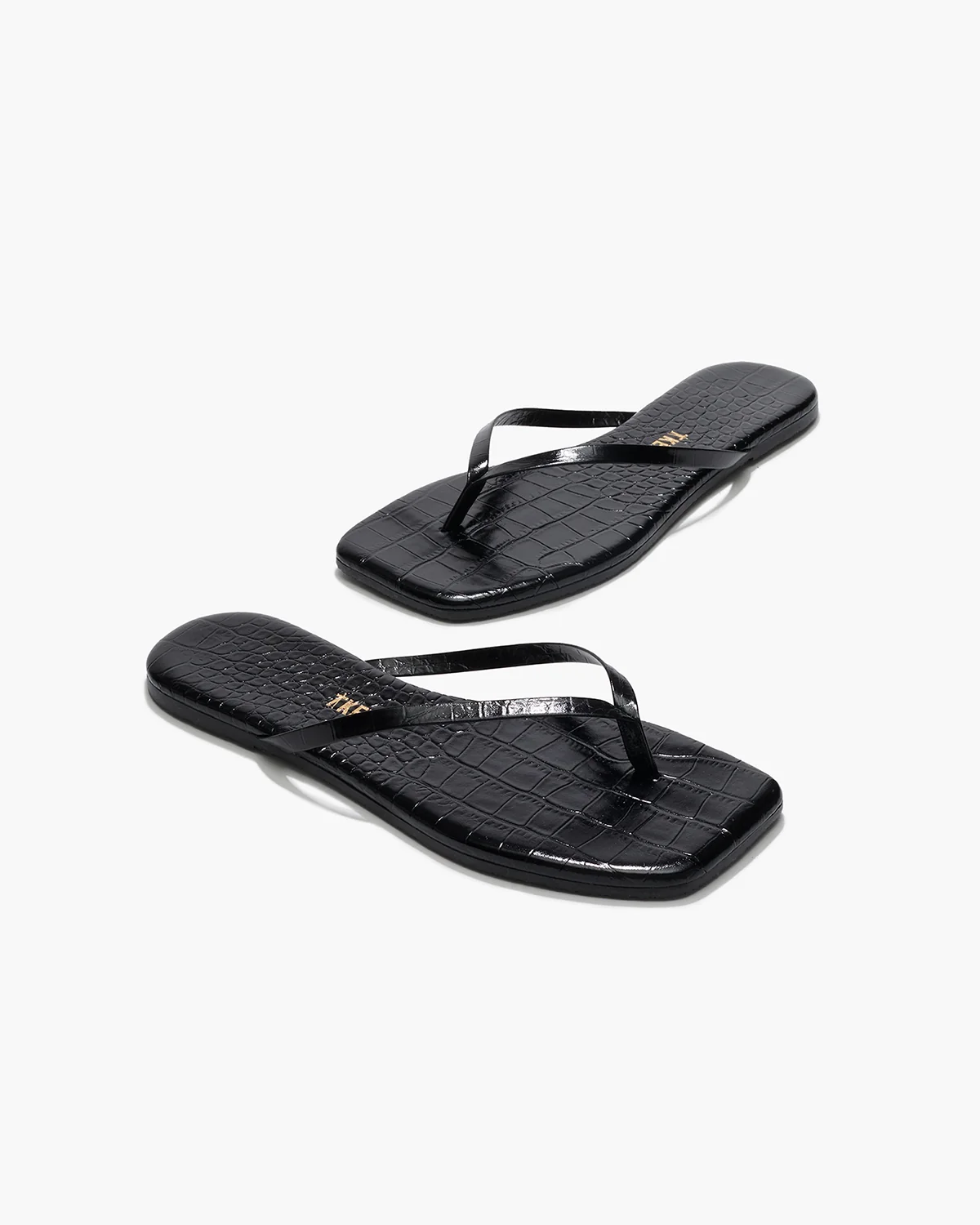 Square Toe Lily Croc - Sable - Image 4