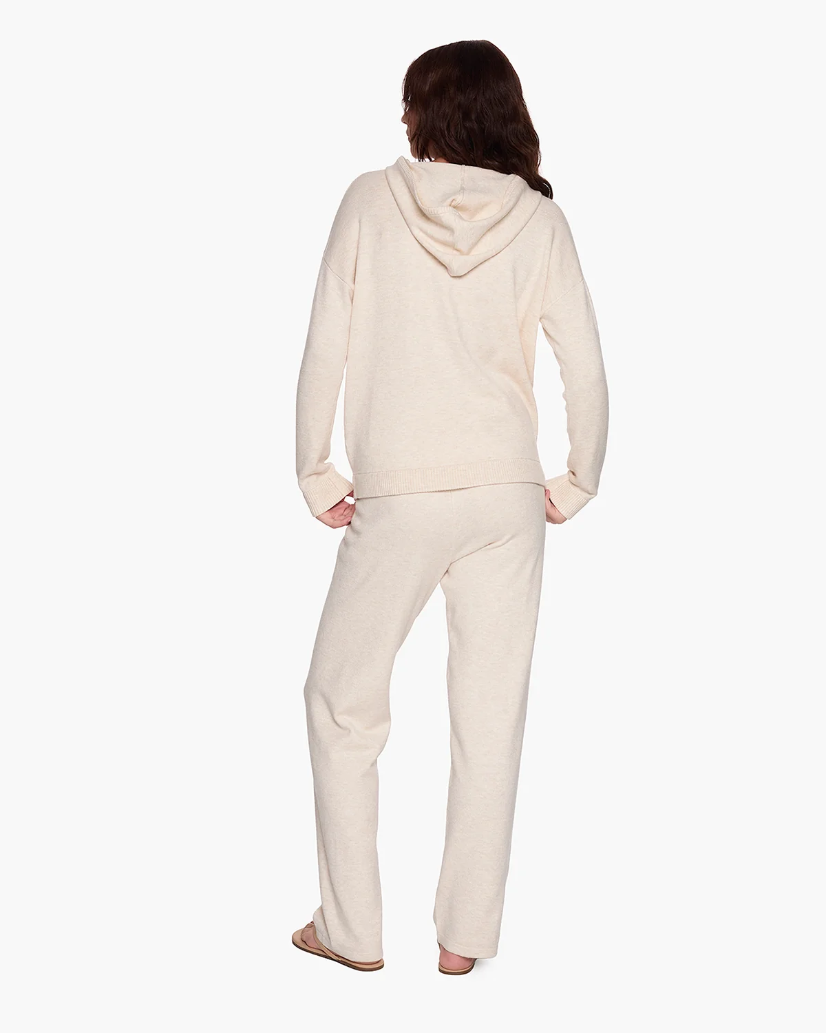 Sunday Sweater Hoodie - Cream - Image 3